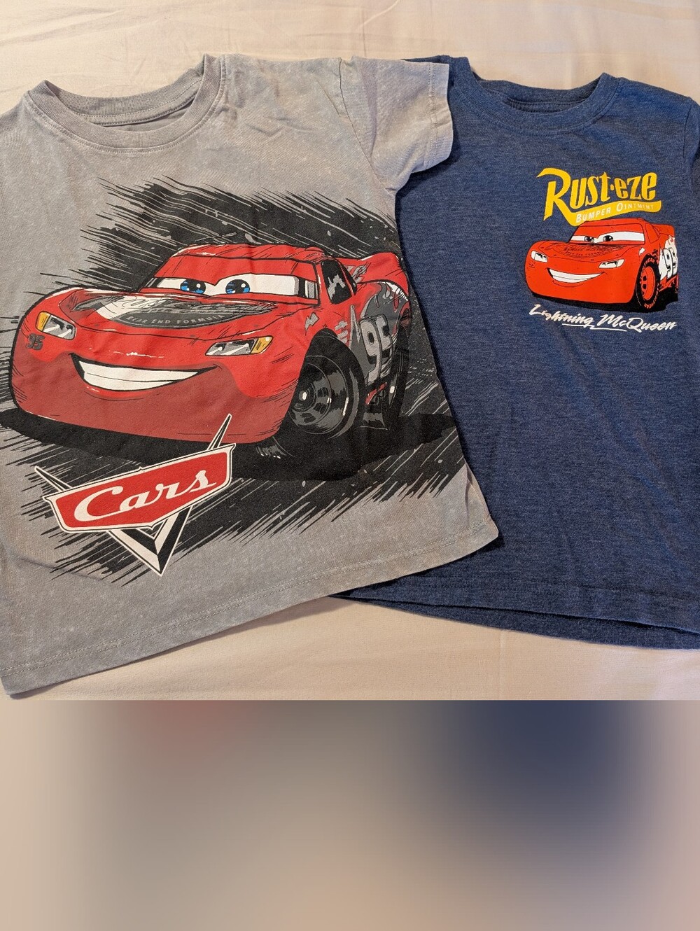 Disney Pixar Cars Lightning McQueen Graphic Tee Bundle